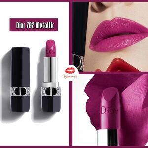 NWOT Dior Lady Dior Metallic lipstick #792